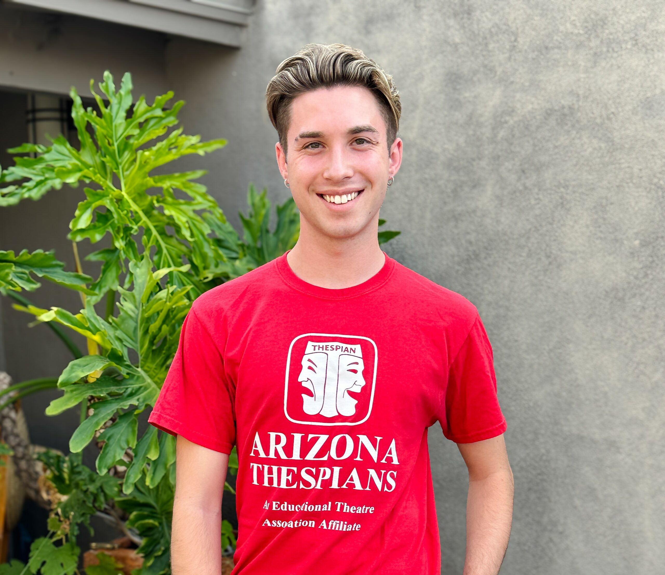 Tyler Garlej Arizona Thespians selfie