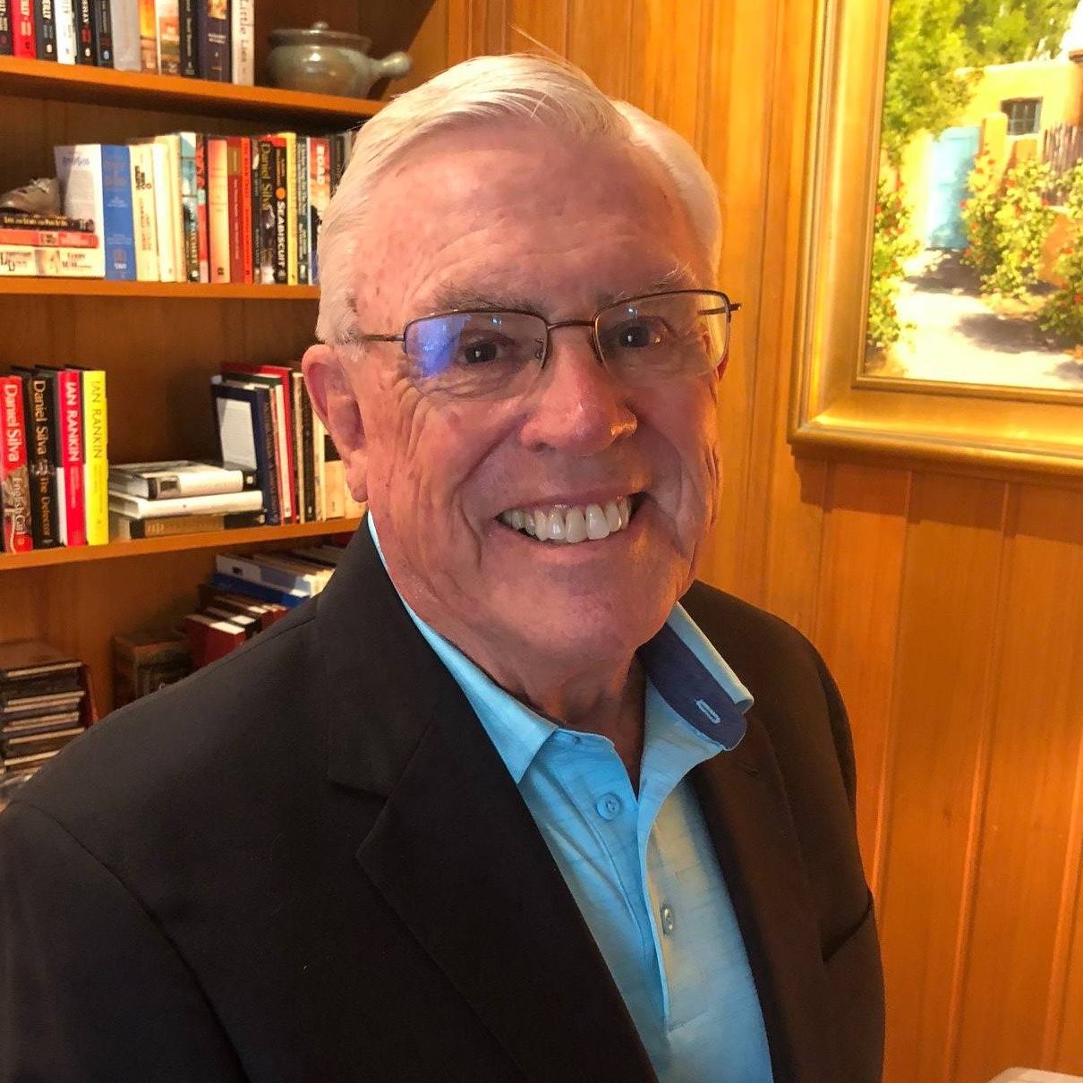 Thomas Nichols in study promoting his books