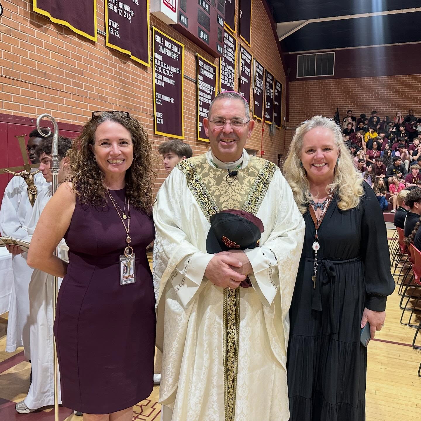 Bishop Misko at Mass